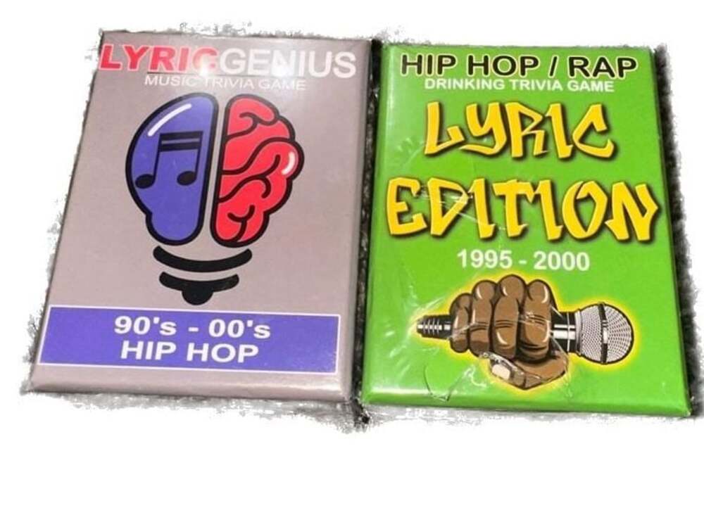 Lyric Genius Hip Hop Trivia Game & Lyric Edition 1995-2000 Bundle